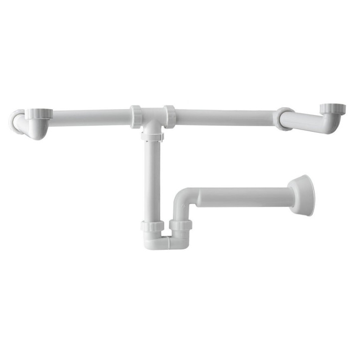 Siphon for double sink 1 1/4''
