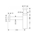 Сифон для раковины HANSGROHE Flowstar S 1 1/4"" x 32 мм (Выбор различных цветов)