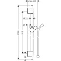 Наборы душевых стоек HANSGROHE 28631670 + 26520670
