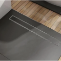 Drain with adhesive tile "Dry" (Choice of various lengths)