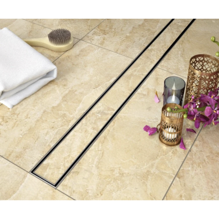 Drain with adhesive tile "Dry" (Choice of various lengths)