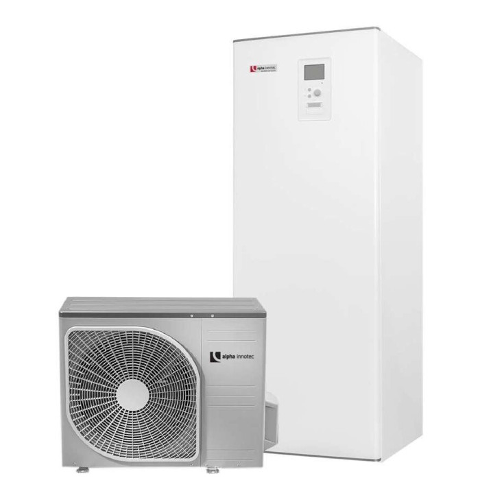 Siltuma sūknis ALPHA INNOTEC L6 Split -HT 6 ar integrētu 180 l ūdens tvertni, jauda 4-6 kW