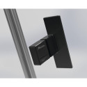 Dušu durvis RADAWAY Nes 8 Black DWJ I Factory