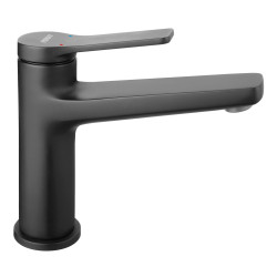 Смеситель для раковины FERRO Stratos Black 116 мм, BSC2BL