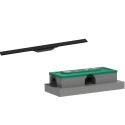 Dušo noteku komplekti HANSGROHE RainDrain Flex + uBox