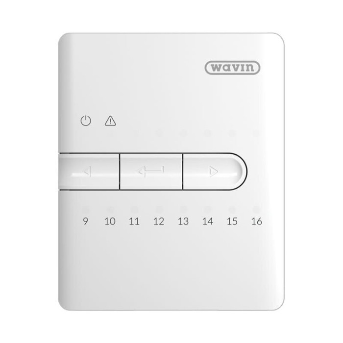 Floor heating controller block expansion module WAVIN Sentio EU-206-A, 8 channels/16 outputs