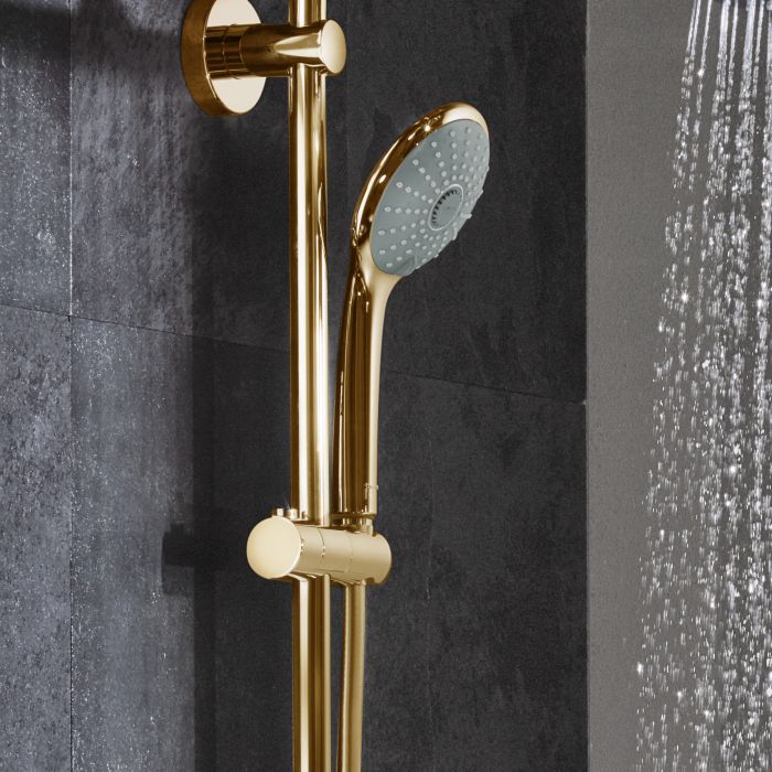 Термостатическая ванно-душевая система GROHE Euphoria 310 с ручным душем Euphoria 110 массаж