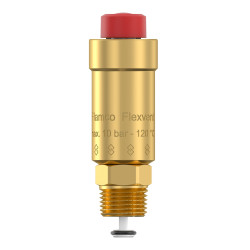 Automatic drain FLAMCO Flexvent 1/2", with a check valve, courts
