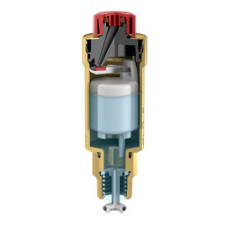 Automātiskais ventilators FLAMCO Flexvent 1/2", ar atpakaļgaitas vārstu, courts