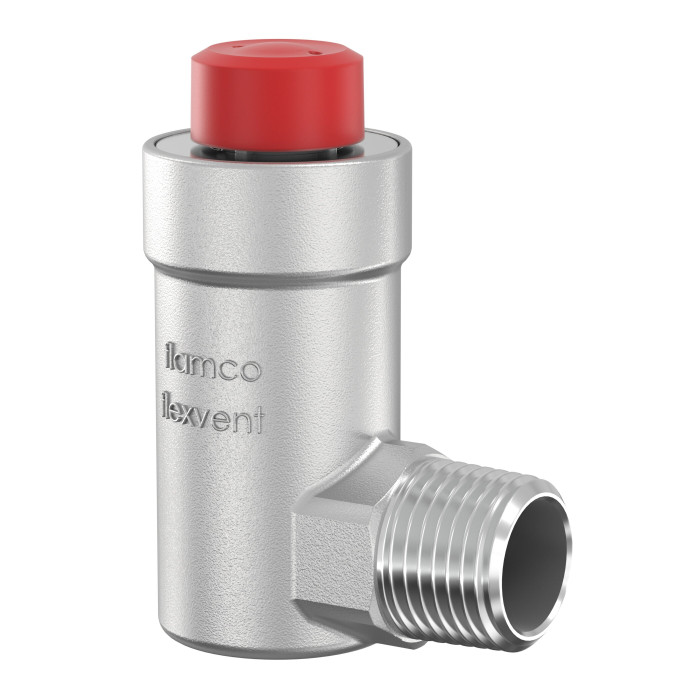 Automātiskais ventilis FLAMCO Flexvent H 1/2", bez atpakaļgaitas vārsta, stūra