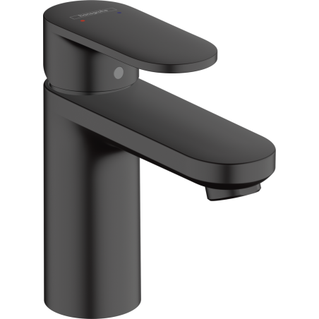 Izlietnes jaucējkrāns HANSGROHE Vernis Blend 100, melns-matēts, 71551670