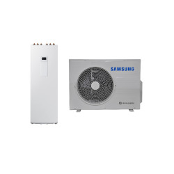 Тепловой насос воздух-вода SAMSUNG 6 кВт (с интегрированным котлом емкостью 200 л), AE200RNWSEG/EU-AE060RXEDEG/EU