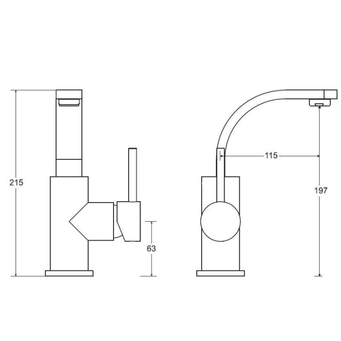 BESCO Decco II sink mixer