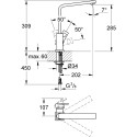 Кухонный (раковинный) смеситель GROHE Eurocube, 31255000