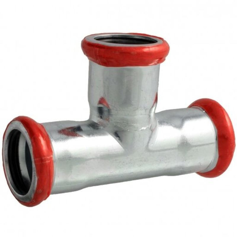 Pressed steel pipes and connectors