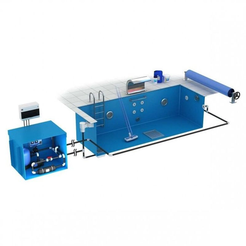 Equipment for swimming pools and aquariums